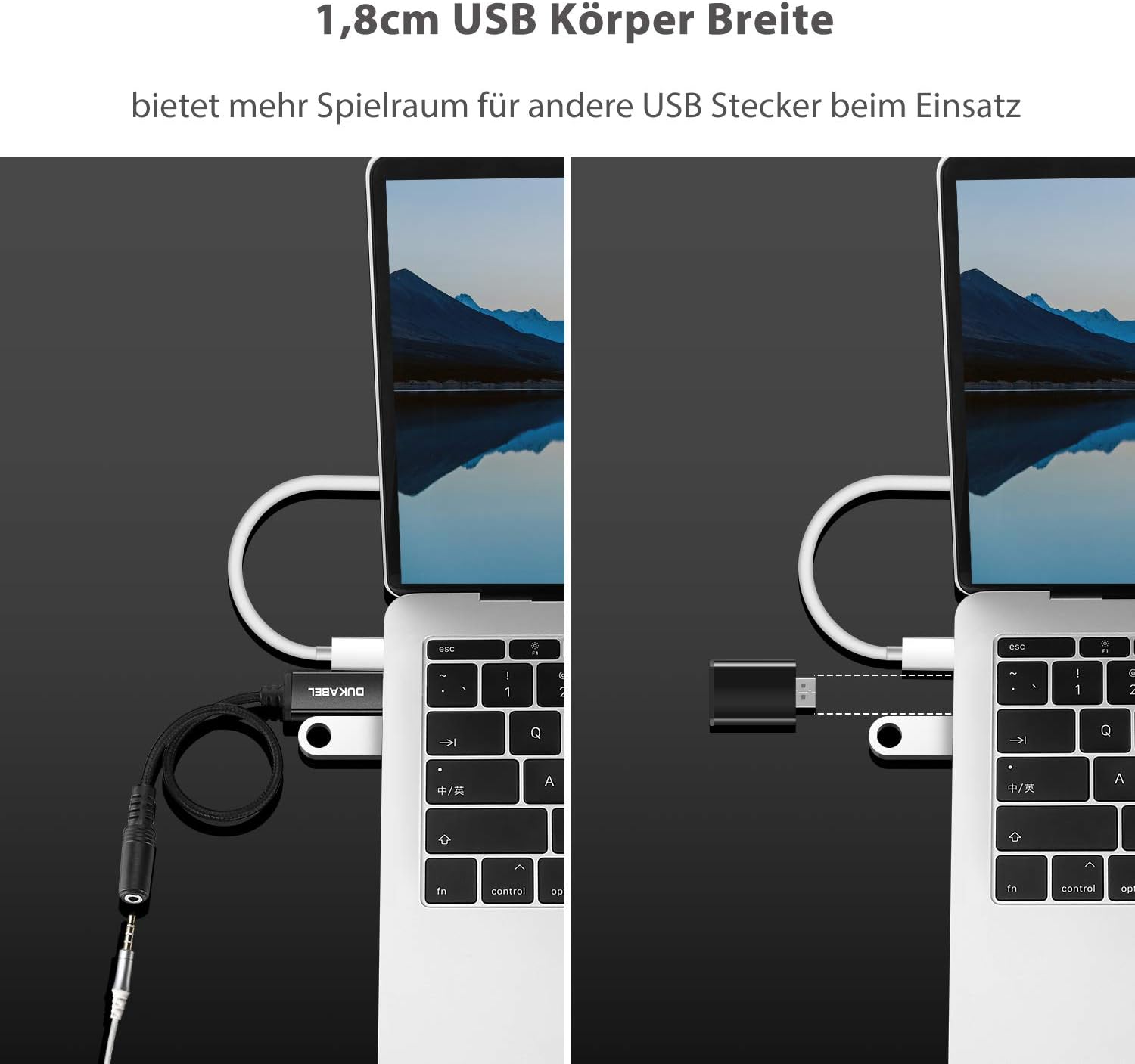 DuKabel USB to 3.5mm Jack Audio Adapter - Image 4
