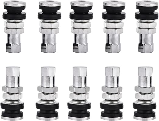 10pcs Metal Valve Stem Short Valve stem tire valve Suitable for ATVs