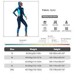 Full Body Scuba Rash Guard Dive Skin UV Swimwear