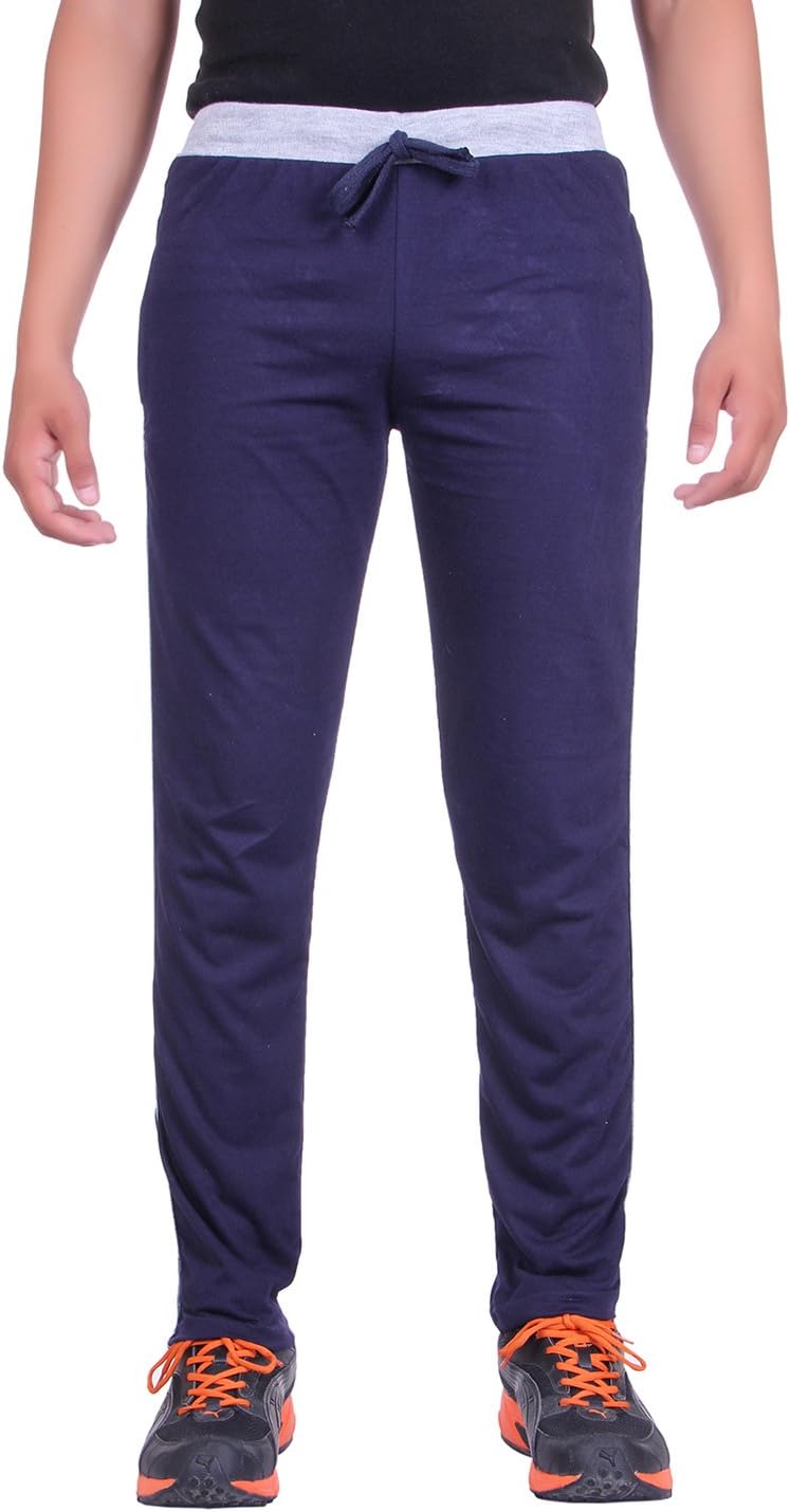 DFH Men's Relaxed Fit Casual Trousers