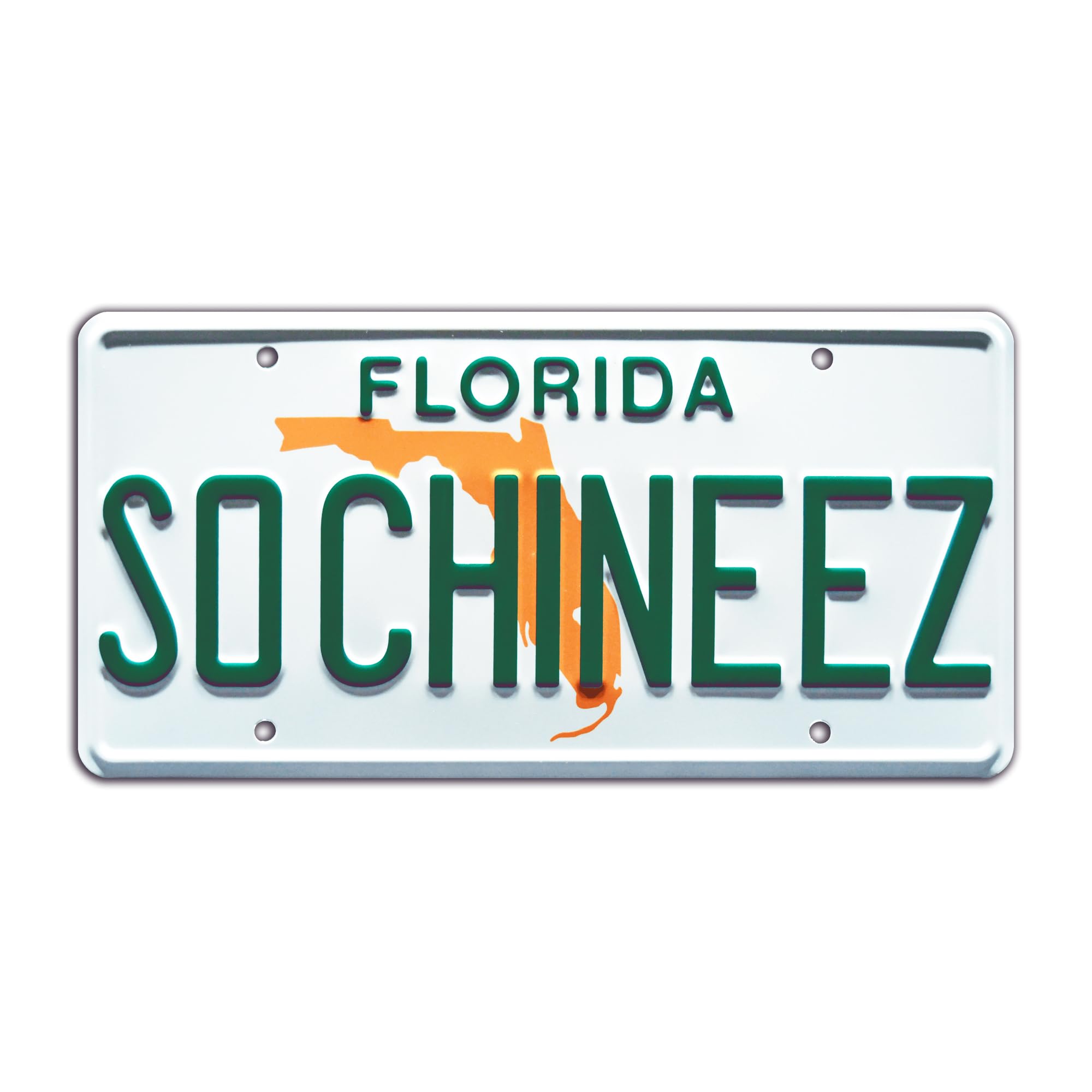 Fresh Off the Boat | SO CHINEEZ | Metal Stamped License Plate