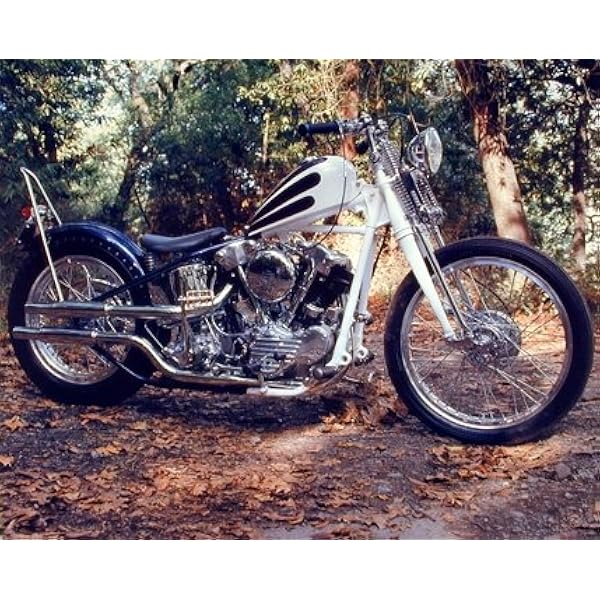 vintage harley chopper