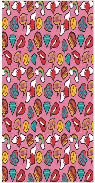 Amazon Com 3d Decorative Film Privacy Window Film No Glue Emoji