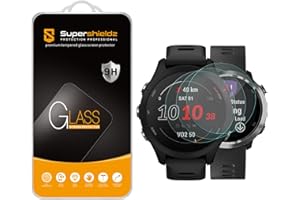 Supershieldz (3 Pack) Designed for Garmin Forerunner 255s / 255s Music (41mm) and 645/645 Music Tempered Glass Screen Protector Anti Scratch, Bubble Free