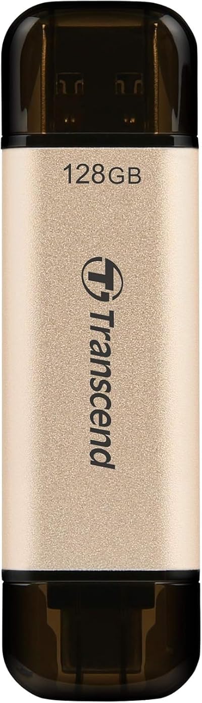 Transcend JetFlash 930C 128GB USB Dual Type A C Flash Drive 420MB/s