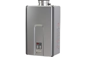 Rinnai RL75IP Tankless Hot Water Heater, 7.5 GPM, Propane, Indoor Installation