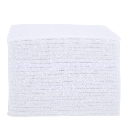 Hitzebeständiger Schaumstoff-Pad Heißfolierte Baumwollpapier-Friseurwerkzeug Digital-Perm Wärmedämmungsmatte(Baumwolle)