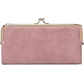 mpeak filters Vintage Women Long Wallets Bifold Ladies Purse Clutch with Kiss Lock and Zip Coin Pocket | Long, Bifold, Kiss Lock, Zip Coin Pocket