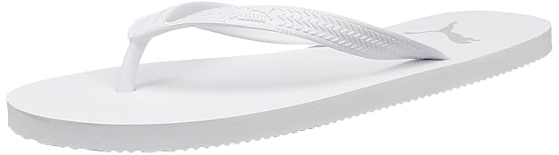 Puma Unisex-Erwachsene First Flip Zehentrenner weiß