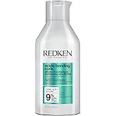 Redken Shampoo for Curly Hair, Acidic Bonding Curls, Sulfate-Free Repairing, Bouncy, Hydrating, Detangling, Vegan Formula, Si
