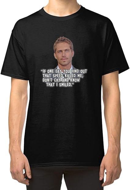 paul walker t shirt amazon