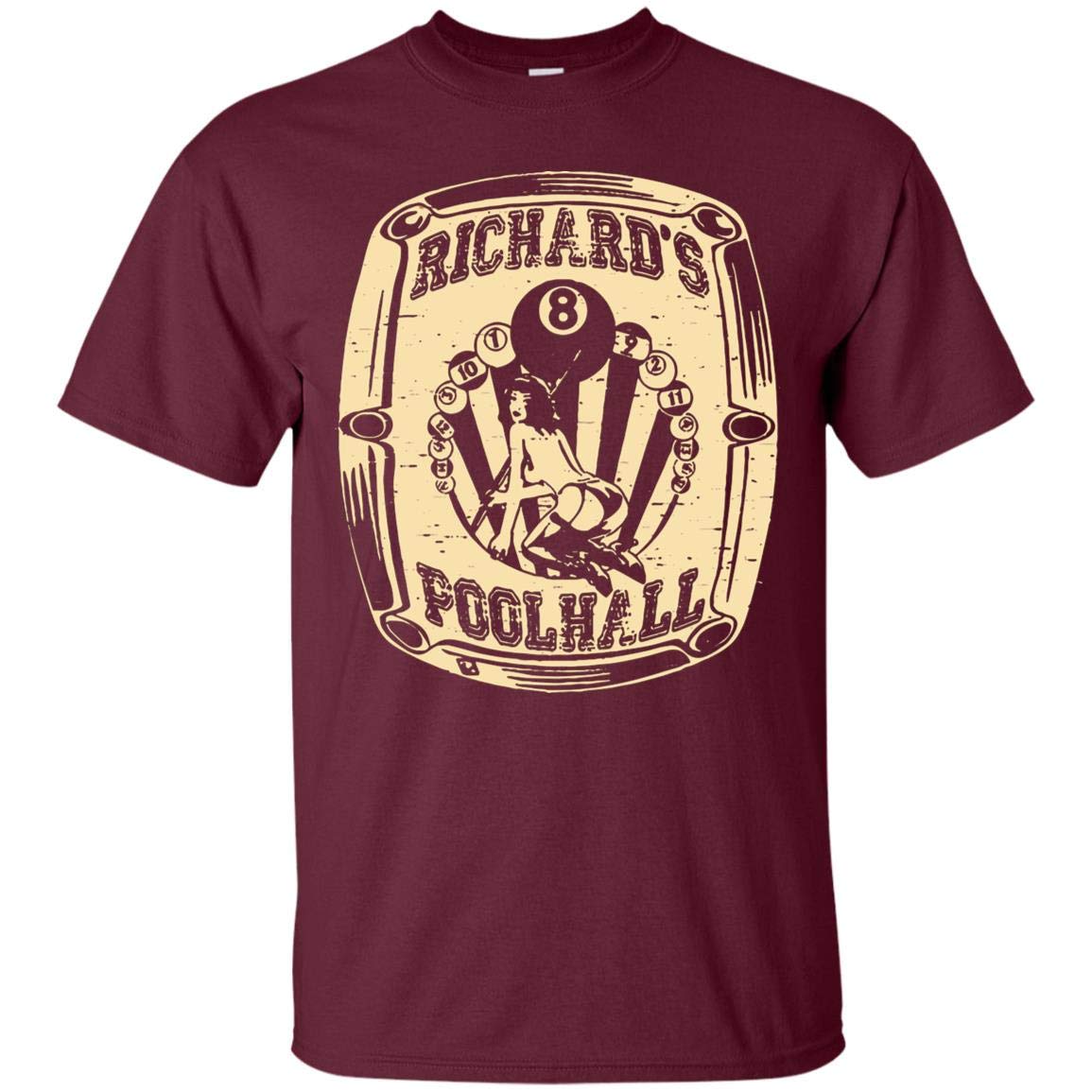 Faces Inspired Richard S Pool Hall T Shirt Pool Hall Richard Shirt Zelitnovelty