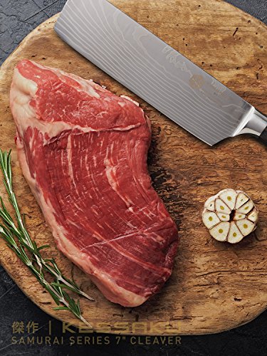 6 Kessaku+Cleaver+Butcher+Nakiri+Knife
