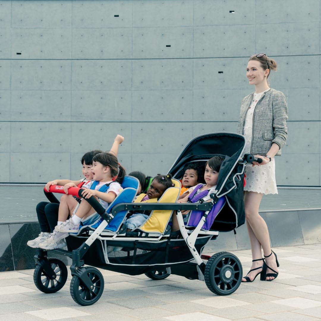 Familidoo Electric Assist Motor System – All-Terrain, Adjustable Speed, Detachable Battery & Durable Design for Daycare, Family Use.