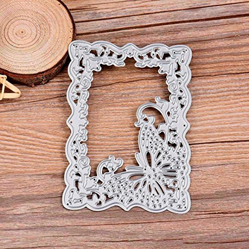 Iuhan Fashion New Metal Cutting Dies Stencil DIY Scrapbooking Embossing Album Paper Card Craft (A) - Thumbnail 2