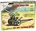Zvezda 1/72 Snap Fit Soviet Howitzer 120mm M30 Military Model Kit