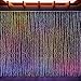 LED Concepts 300-LED Curtain String Icicle Fairy Lights with 8 Lighting Modes – Multi-Color