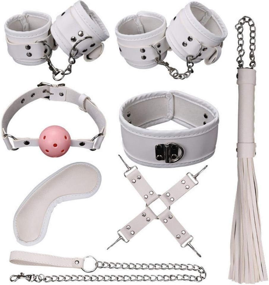 DONGGONG UC6 Leather ǎdūlt Suit, six Couple Toy Kits, Sxx Men and Women tō-ys, Couple Games Sxx tó-ys-LGG