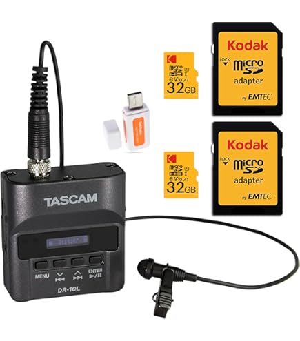 Amazon.com: TASCAM Micro Portable Digital Audio Recorder