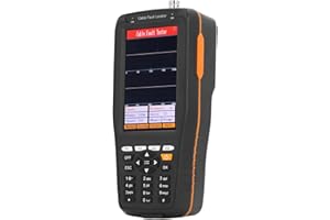 Cable Fault Tester LCD Color Screen TDR Coaxial Wire Locator with Large LCD Display for Wire Obstacle Identification (US Plug