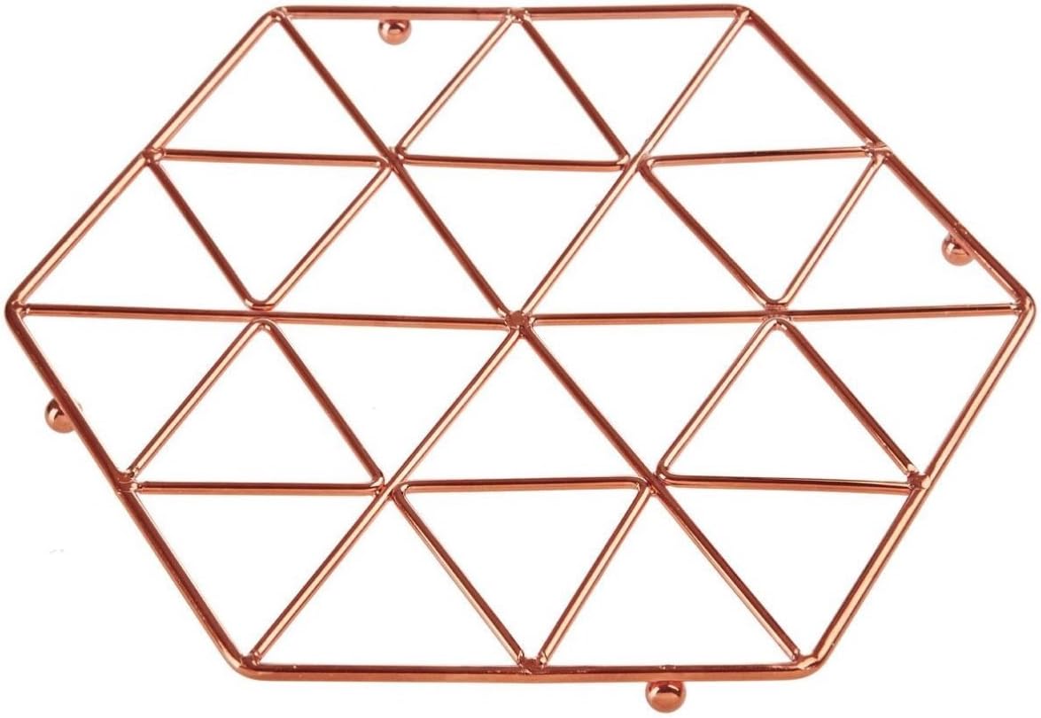 Vertex Copper Trivet - Hot Plate Surface Protector Stand