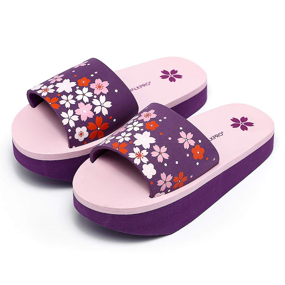Mua Walkpro ダイエットスリッパ サンダル レディース ルームシューズ スリッパ 厚底 室内履き スリッパ 筋肉を引き締め バランスサンダル 22 0cm 24 5cm Tren Amazon Nhật Chinh Hang 21 Fado