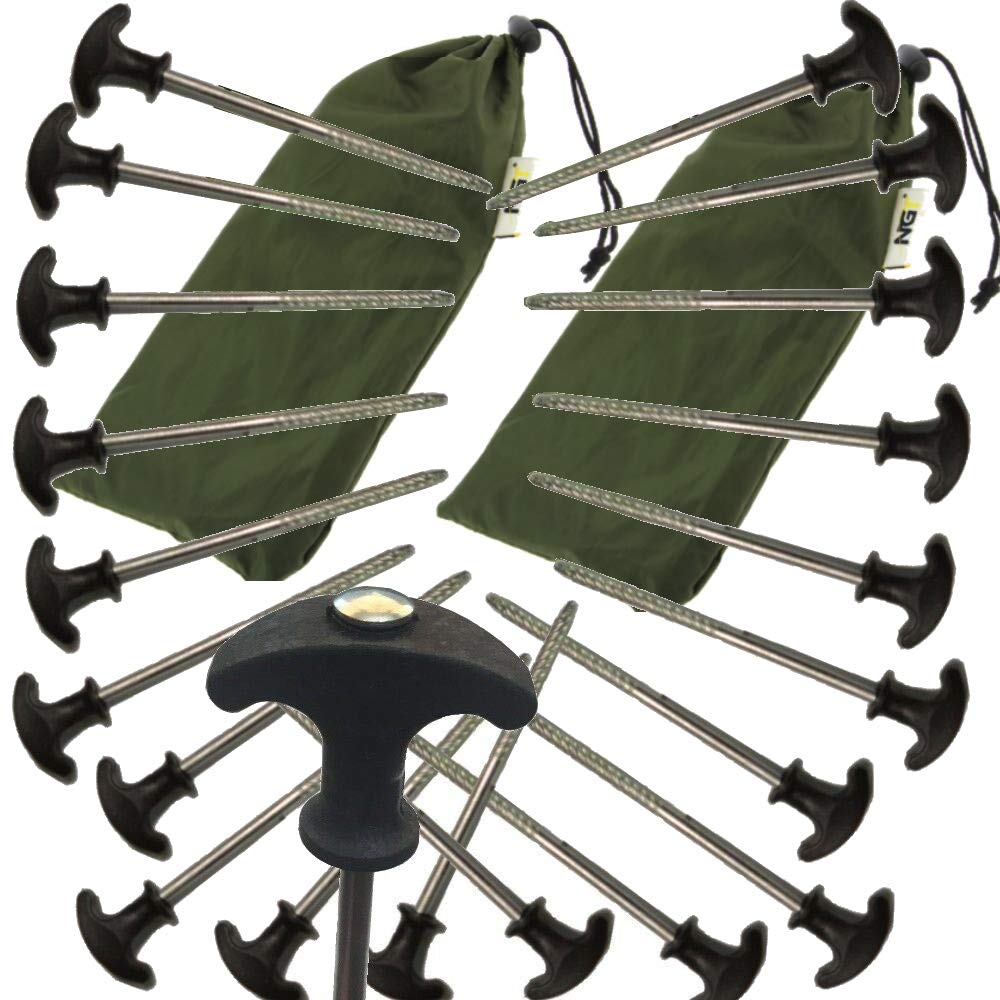 Bivvy Pegs x 20 for Fishing Bivvy/Umbrella
