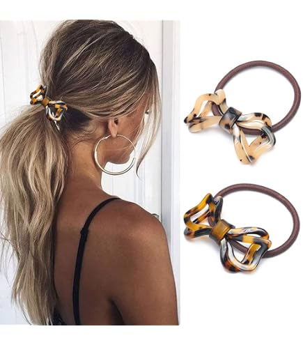 Boho chic Metal/ Crystal flower pinwheel ponytail holder with amber crystals New Gold & Amber Floral Crystal 1 1/2 main image 3