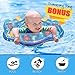 Tamar Baby Beach Tent: Toddlers and Tots Blue Pop-Up Sun Shelter with mini Pool and Detachable Shade, Lightweight, 50 SPF UV Protection with Carry Bag and A Bonus Baby Swimming Ring