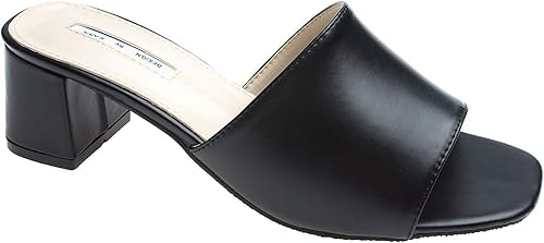 mule block heel sandal