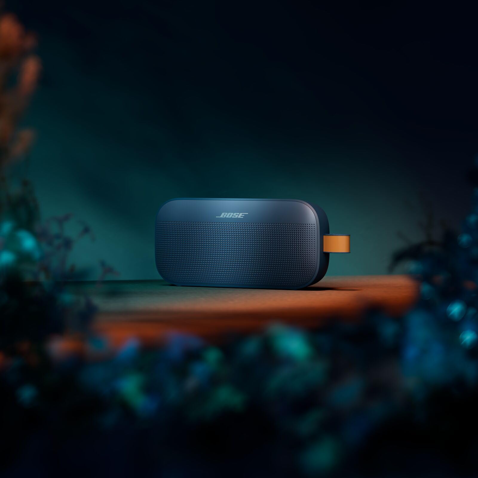 Bose SoundLink Flex Portable Bluetooth Speaker (2nd Gen), Portable Outdoor Speaker with Hi-Fi Audio, Up to 12 Hours Battery Life, Waterproof and Dustproof, Twilight Blue - Limited Edition Color