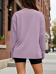 Trendy Queen Womens Oversized Long Sleeve T Shirts