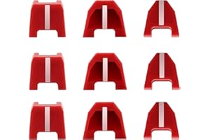 Follde (Set of 9) 42-38-0017 Rubber Nose Cushion No Mar Tip for Milwaukee M18 Finish Nailer 18 Gauge Brad Nailer