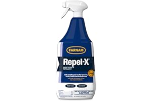 Farnam Repel-X Insecticide & Repellent Water-based Fly Spray for Horses, Dogs and Premises, 32 Ounces