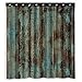Welcome!Waterproof Decorative Rustic Old Barn Wood Art Shower Curtain 66