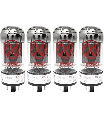 Amazon.com: Electro-Harmonix 6V6GT Vacuum Tube, Matched Quad