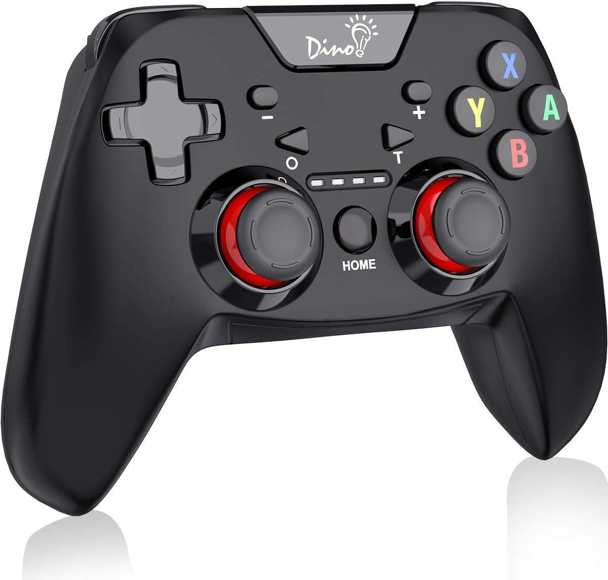 BEBONCOOL Wireless Controller for Nintendo Switch Up to Switch Lite, 6-Axis Somatosensory Control for Nintendo Switch Pro Controller with Bluetooth, Support Turbo Motor Motion Controls