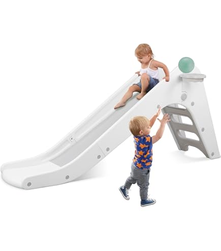Toboggan D'enfants Happy Slide Bleu Pastel JAMARA
