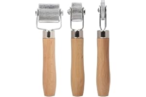 Car Sound Deadening Roller, Metal Installation Tool Seam Roller for Car Sound Deadener Interior Accessories, Pack of 3