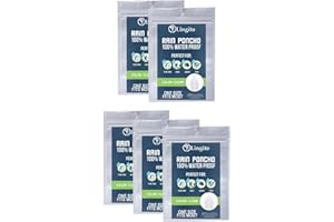 LINGITO Rain Poncho, Disposable Emergency Rain Ponchos