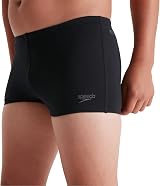 Speedo Boys Eco Endurance+ Aquashort Chlorine Resistant Quick Drying Black view 2