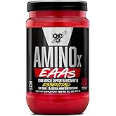 BSN Amino X EAAs, Muscle Recovery & Endurance, 10g Essential Amino Acids, 5g BCAAs, Zero Sugar, Caffeine Free, Strawberry Dragonfruit, 13.2oz, 25 Servings