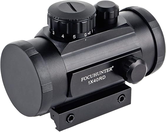 Lunette Point Rouge et Vert EG RIS 4-12X50 Full Metal