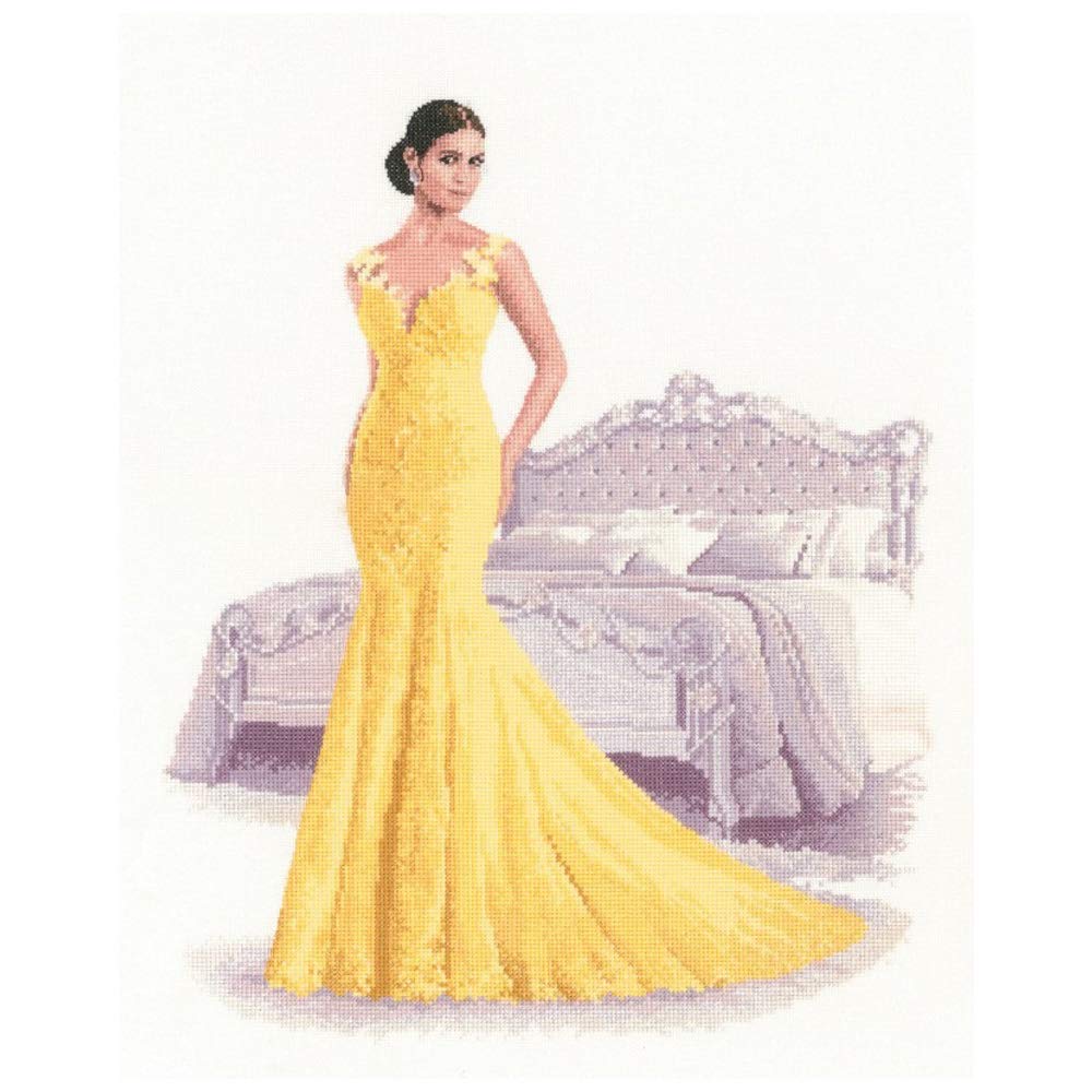 Heritage Crafts Elegance Cross Stitch Kit - Zoe (Aida)