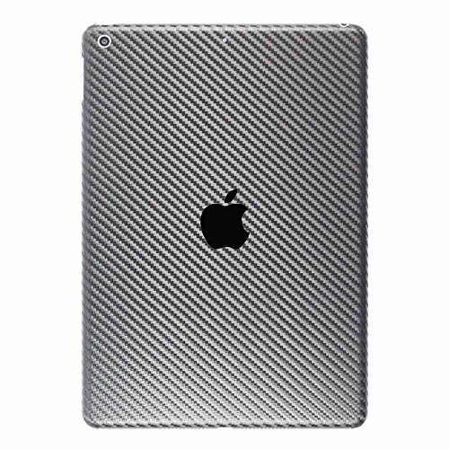 ArmorSuit - iPad 2017 Wifi Screen Protector + Black Carbon Fiber Skin Back Protector MilitaryShield w/ Lifetime Replacements - Front Anti-Bubble Ultra HD Shield (Wifi Version Only)