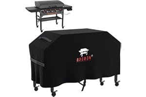 EDIBIN 36 Inch Griddle Cover for Blackstone 1554 36” Omnivore Griddle with Hard Cover, Heavy Duty Waterproof 36” Griddle Cover for Blackstone 2177 Griddle