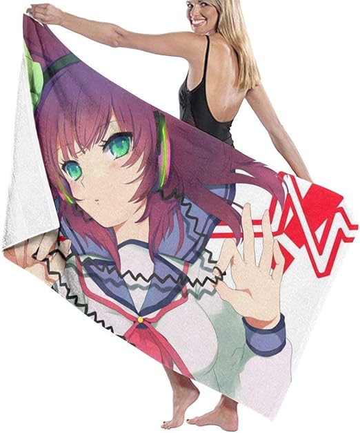Amazon Co Jp Yongenee エンジェルビーツ Angel Beats Ab ゆり ビーチタオル バスタオル グッズ 大判 マイクロファイバー グッズ ポリエステ ポリアミド 吸水 速乾 家庭用 お風呂 プール ジム おしゃれ 人気 ホーム キッチン