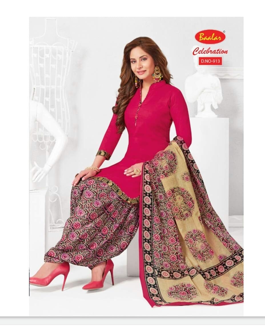 Buy ladies readymade dress suits pure cotton qulity colour guarantee