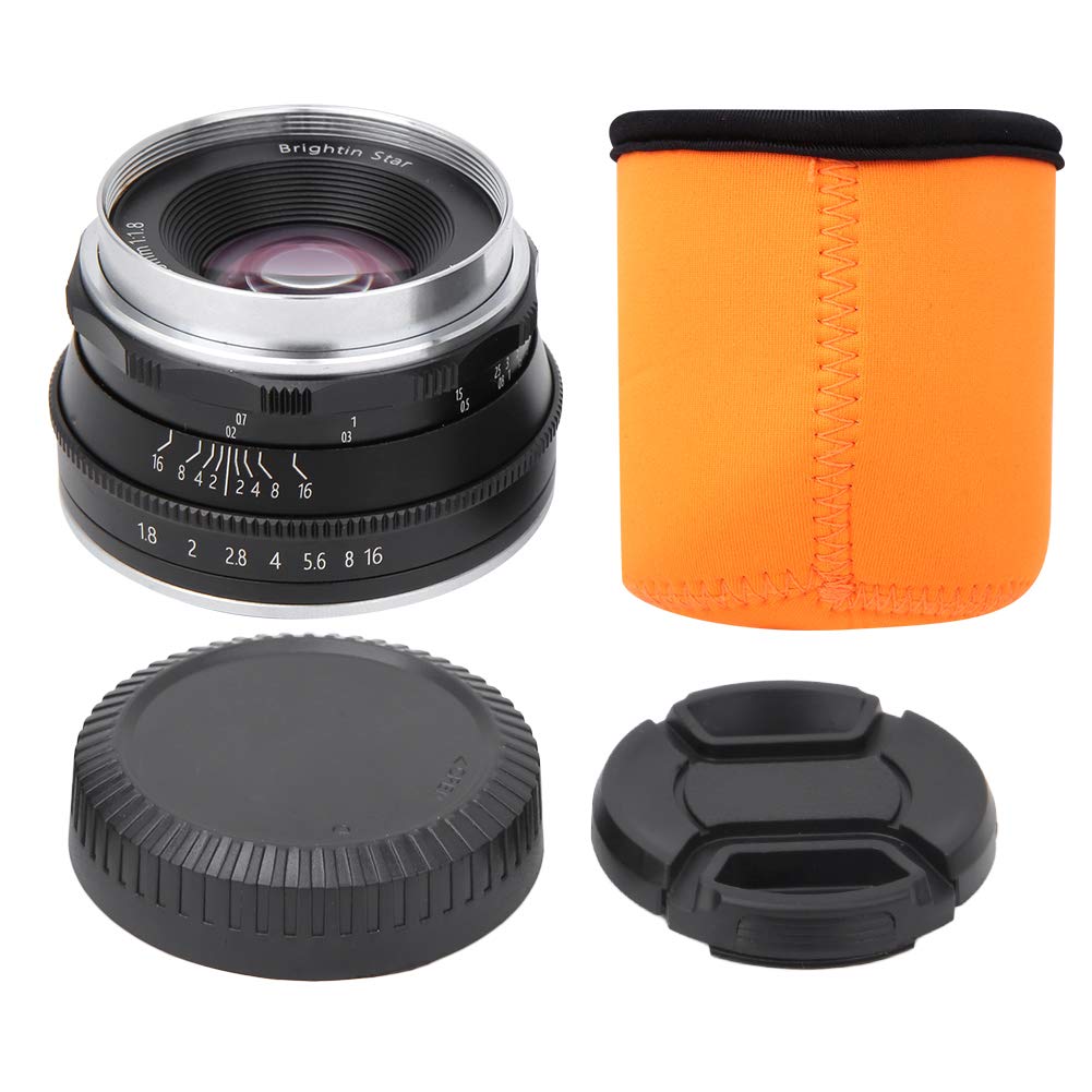 Bigking Mirrorless Camera Lens,25mm F1.8 Multi-Layer Coating Mirrorless Camera Lens E/NEX Mount for 