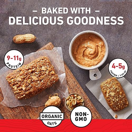 CLIF BAR Crunchy Peanut Butter Full Size and Mini Energy Bars